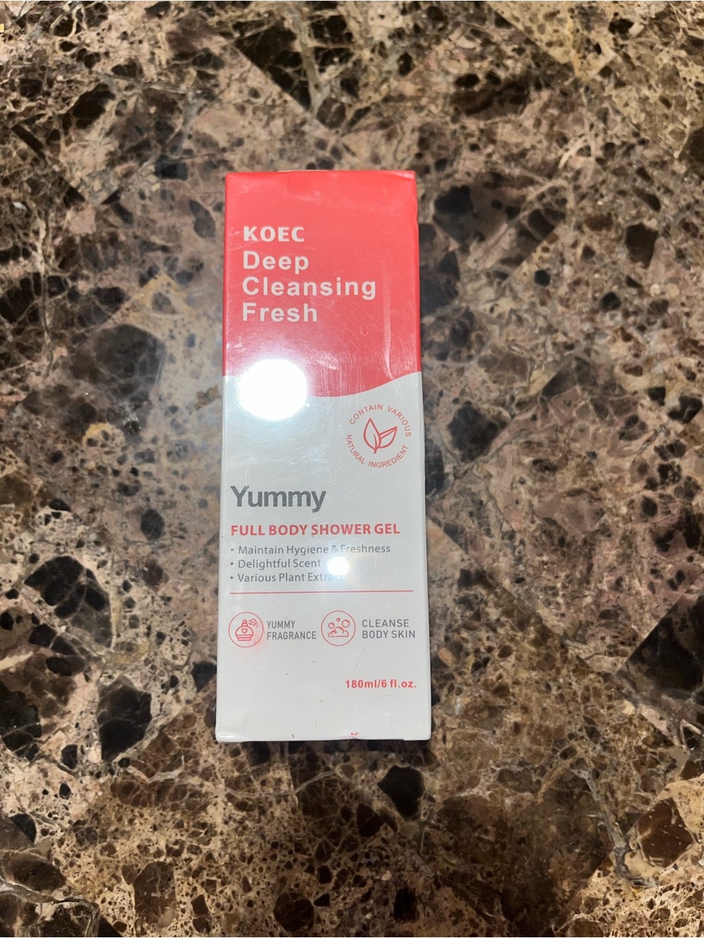 Yummy Deep Cleansing Fresh Full Body Shower Gel - Pink/Red - Picture 2 of 4